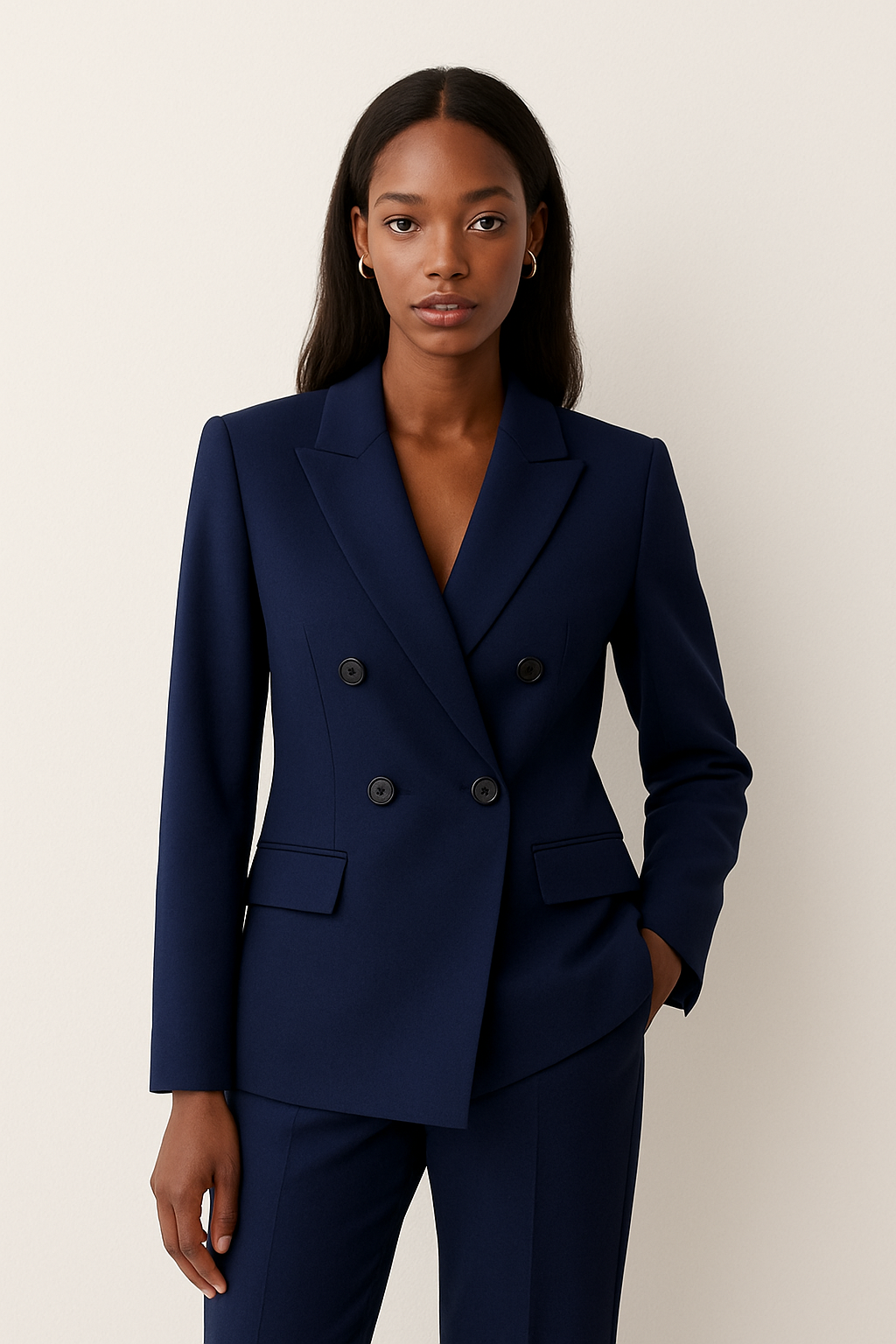 blazer bleu